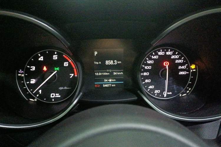 Used Alfa Romeo Stelvio 2017 2.0T 200HP Elite Edition Instrument Cluster