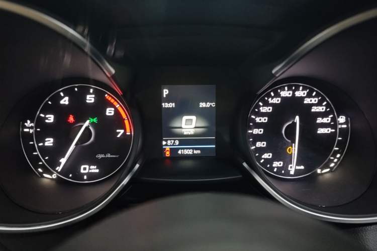 Used Alfa Romeo Stelvio 2017 2.0T 200HP Elite Edition Instrument Cluster