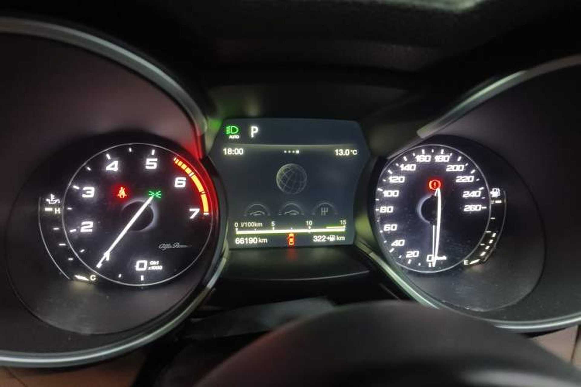 Used Alfa Romeo Stelvio 2017 2.0T 200HP Luxury Edition Instrument Cluster