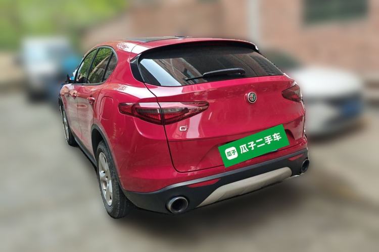 Used Alfa Romeo Stelvio 2017 2.0T 200HP Elite Edition Rear Left 45 Deg