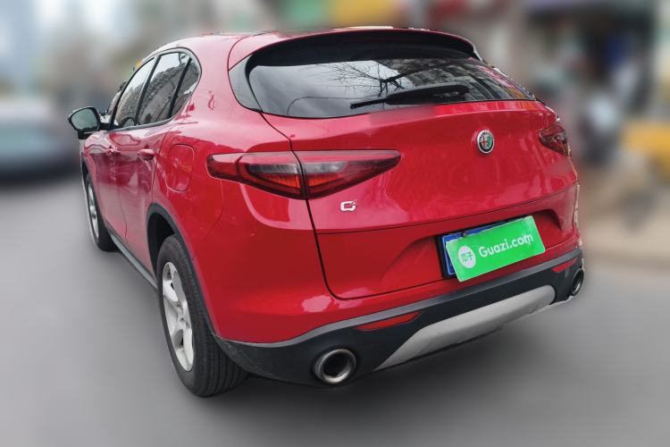 Used Alfa Romeo Stelvio 2017 2.0T 200HP Elite Edition Rear Left 45 Deg