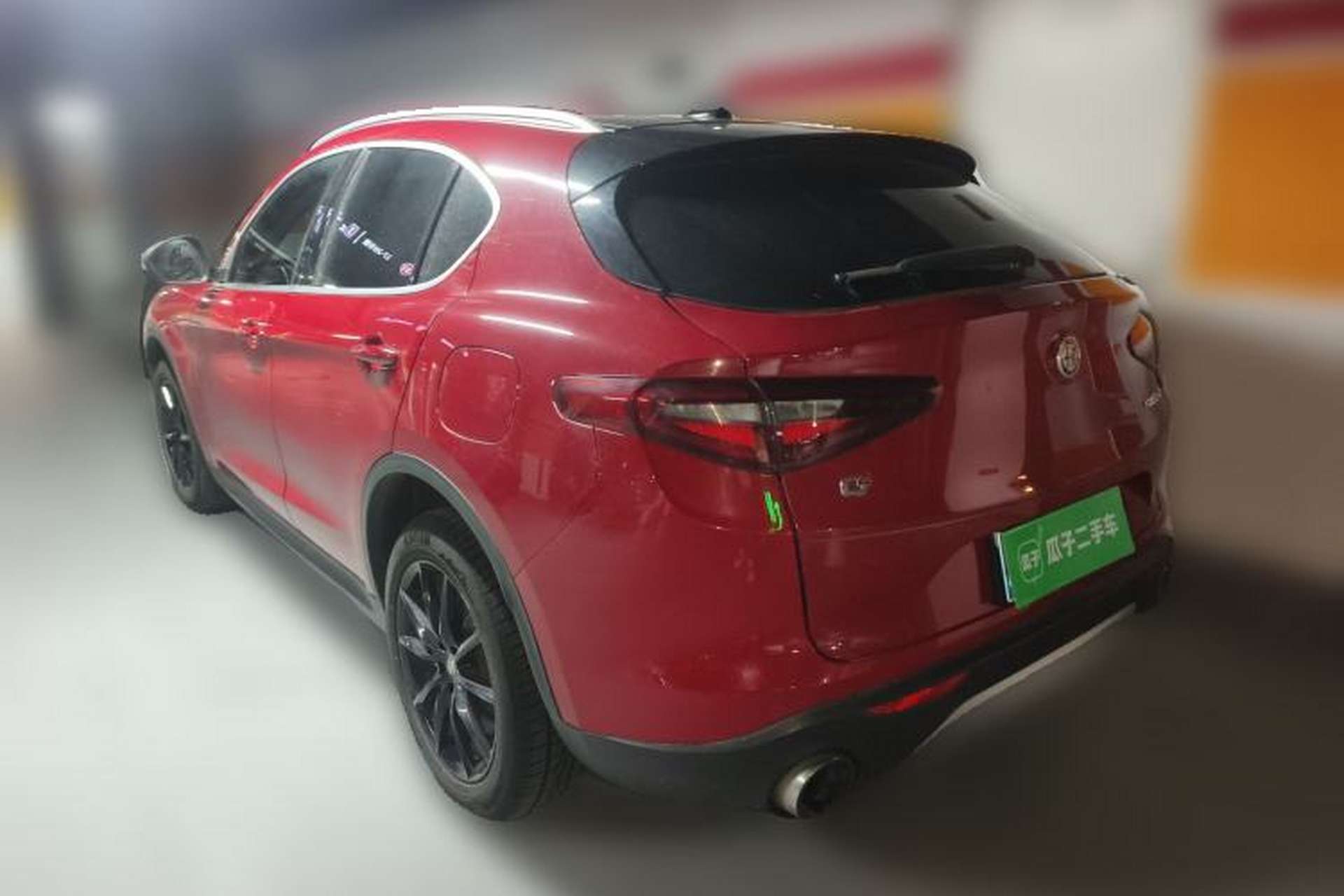 Used Alfa Romeo Stelvio 2017 2.0T 200HP Luxury Edition Rear Left 45 Deg