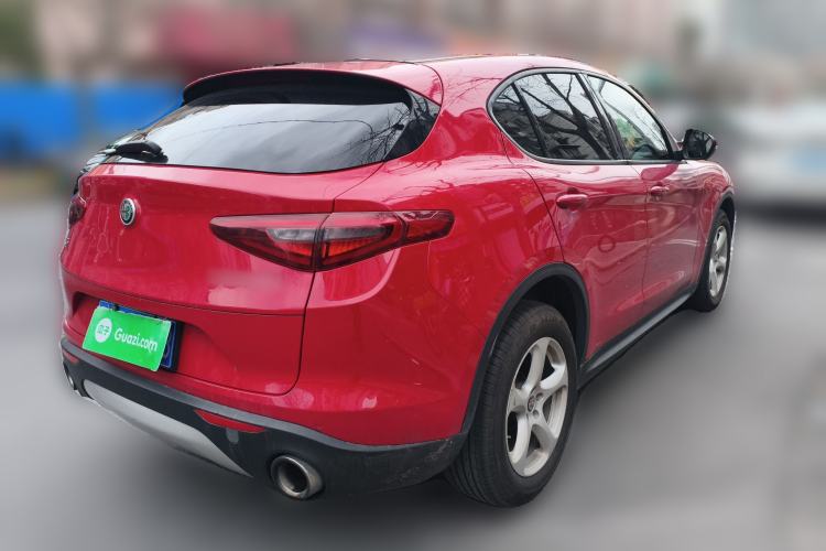 Used Alfa Romeo Stelvio 2017 2.0T 200HP Elite Edition Rear Right 45 Deg