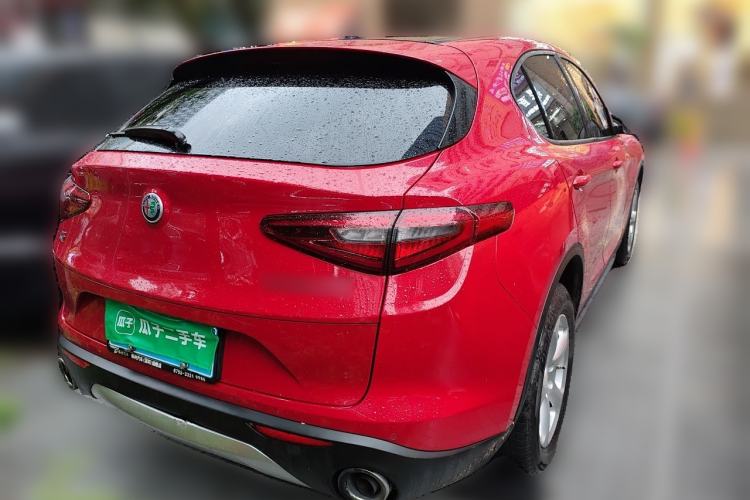 Used Alfa Romeo Stelvio 2017 2.0T 200HP Elite Edition Rear Right 45 Deg