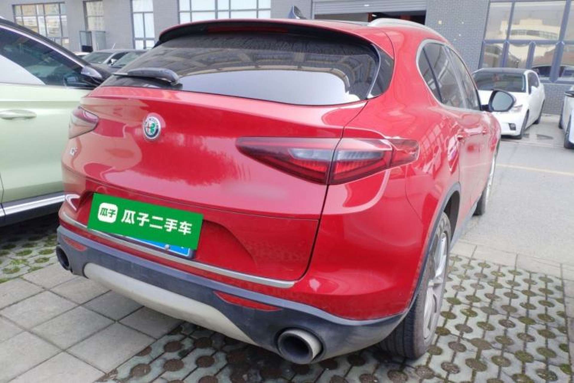 Used Alfa Romeo Stelvio 2017 2.0T 200HP Luxury Edition Rear Right 45 Deg