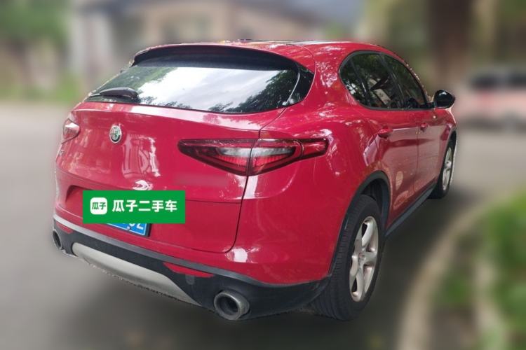Used Alfa Romeo Stelvio 2017 2.0T 200HP Elite Edition Rear Right 45 Deg