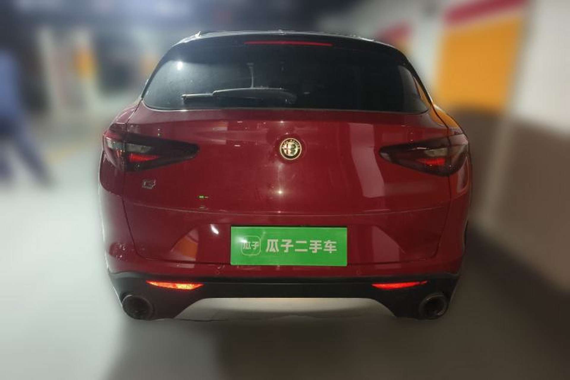 Used Alfa Romeo Stelvio 2017 2.0T 200HP Luxury Edition Rear