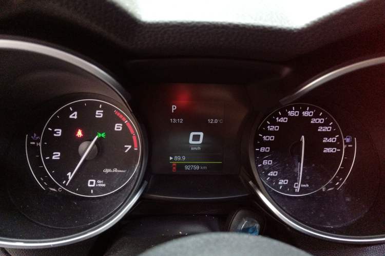 Used Alfa Romeo Stelvio 2017 2.0T 200HP Elite Edition Instrument Cluster