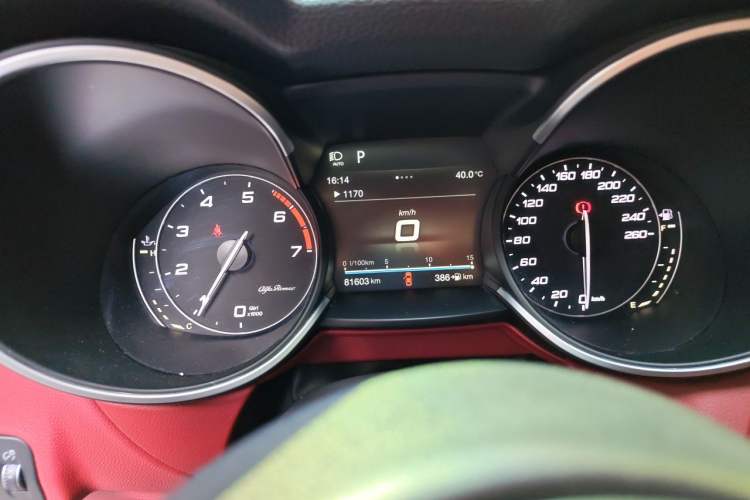 Used Alfa Romeo Stelvio 2017 2.0T 200HP Luxury Edition Instrument Cluster
