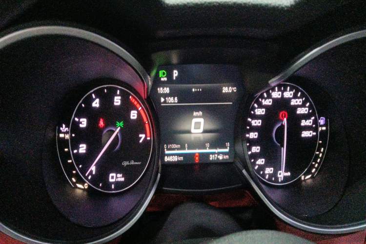 Used Alfa Romeo Stelvio 2017 2.0T 200HP Luxury Edition Instrument Cluster