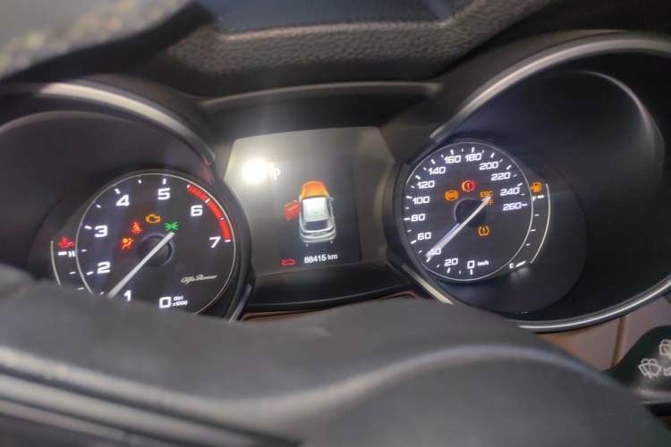 Used Alfa Romeo Stelvio 2017 2.0T 200HP Elite Edition Instrument Cluster