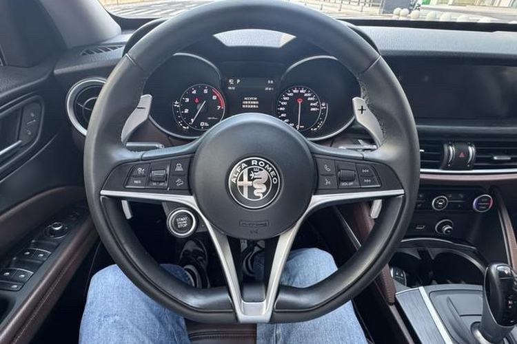 Used Alfa Romeo Stelvio 2017 2.0T 280HP Luxury Edition Interior 9