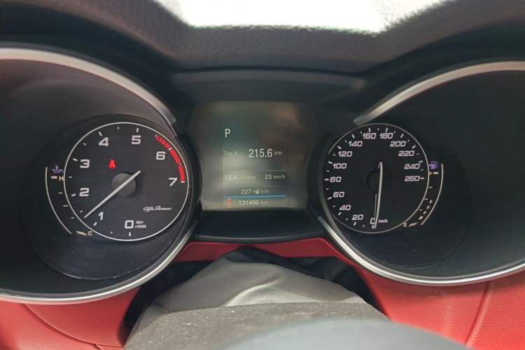 Used Alfa Romeo Stelvio 2017 2.0T 200HP Elite Edition Instrument Cluster
