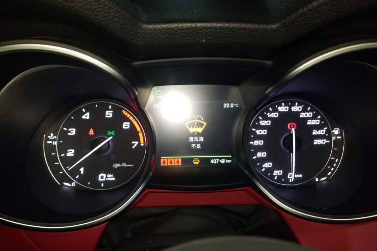 Used Alfa Romeo Stelvio 2017 2.0T 200HP Elite Edition Instrument Cluster