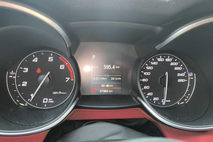 Used Alfa Romeo Stelvio 2017 2.0T 200HP Elite Edition Instrument Cluster