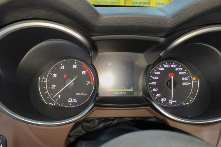 Used Alfa Romeo Stelvio 2017 2.0T 200HP Elite Edition Instrument Cluster