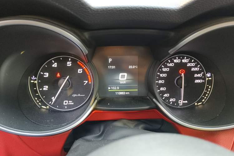 Used Alfa Romeo Stelvio 2017 2.0T 200HP Elite Edition Instrument Cluster