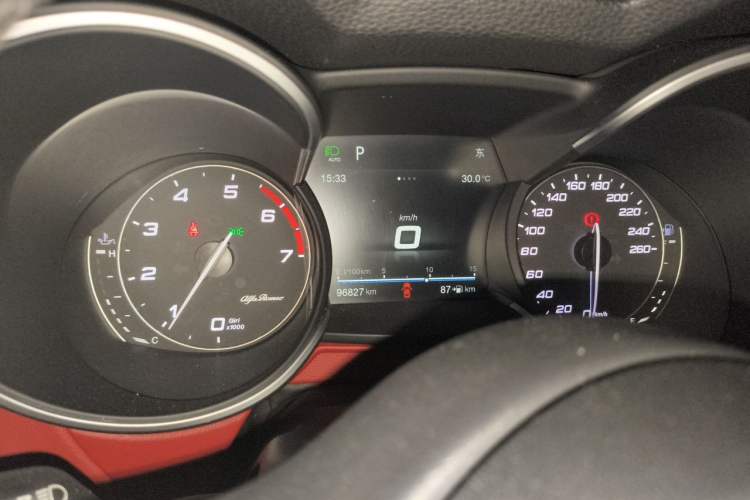 Used Alfa Romeo Stelvio 2017 2.0T 280HP Luxury Edition Instrument Cluster