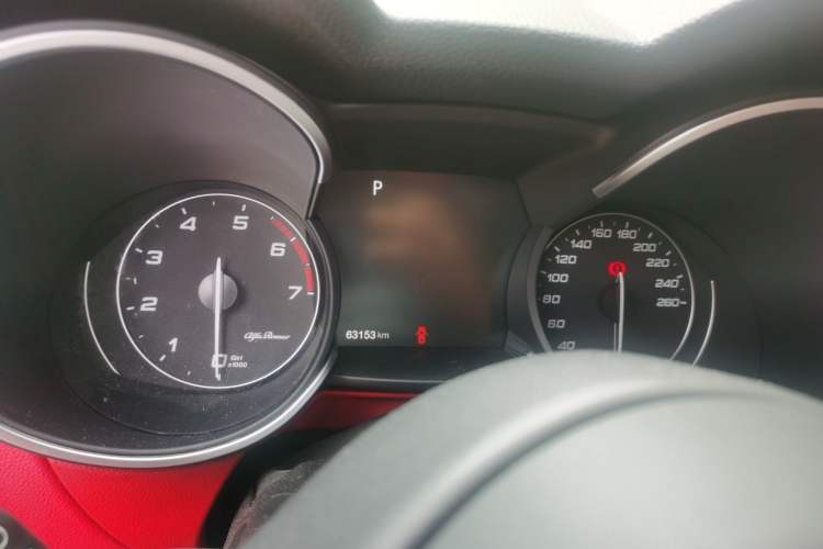 Used Alfa Romeo Stelvio 2017 2.0T 280HP Luxury Edition Instrument Cluster