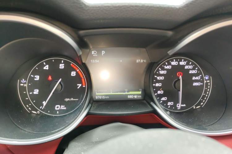 Used Alfa Romeo Stelvio 2017 2.0T 200HP Luxury Edition Instrument Cluster
