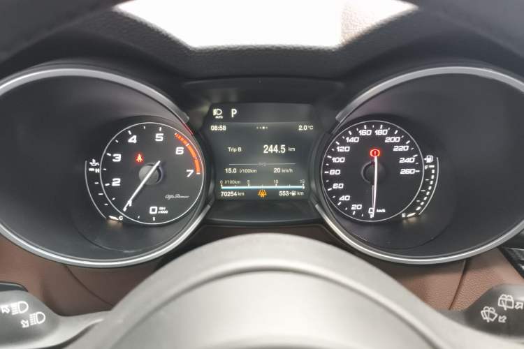 Used Alfa Romeo Stelvio 2017 2.0T 200HP Luxury Edition Instrument Cluster