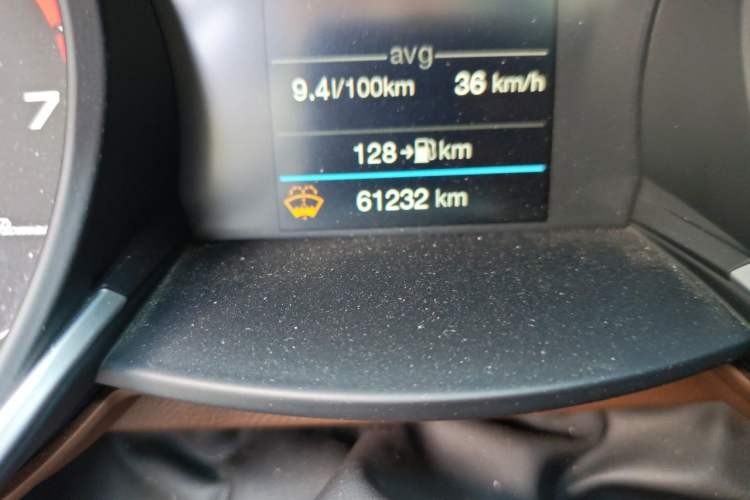 Used Alfa Romeo Stelvio 2017 2.0T 200HP Elite Edition Odometer Close Up