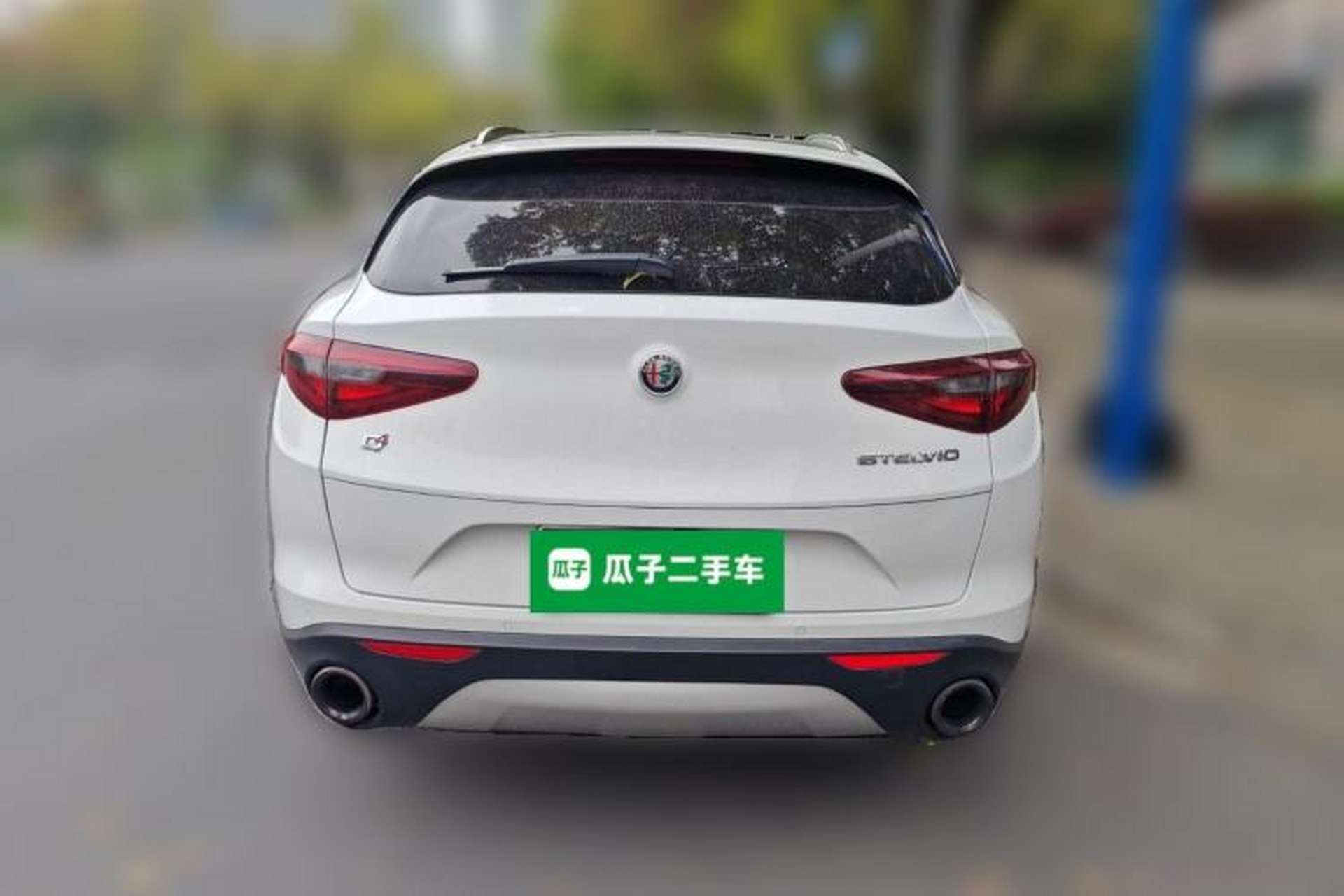 Used Alfa Romeo Stelvio 2017 2.0T 200HP Luxury Edition Rear