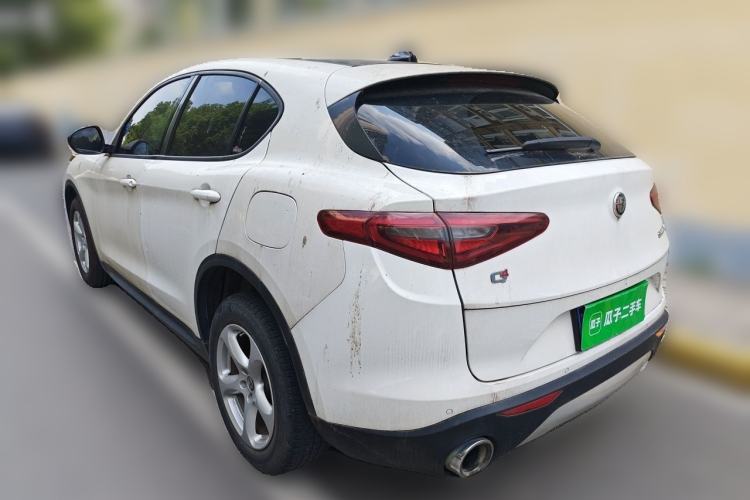 Used Alfa Romeo Stelvio 2017 2.0T 200HP Elite Edition Rear Left 45 Deg