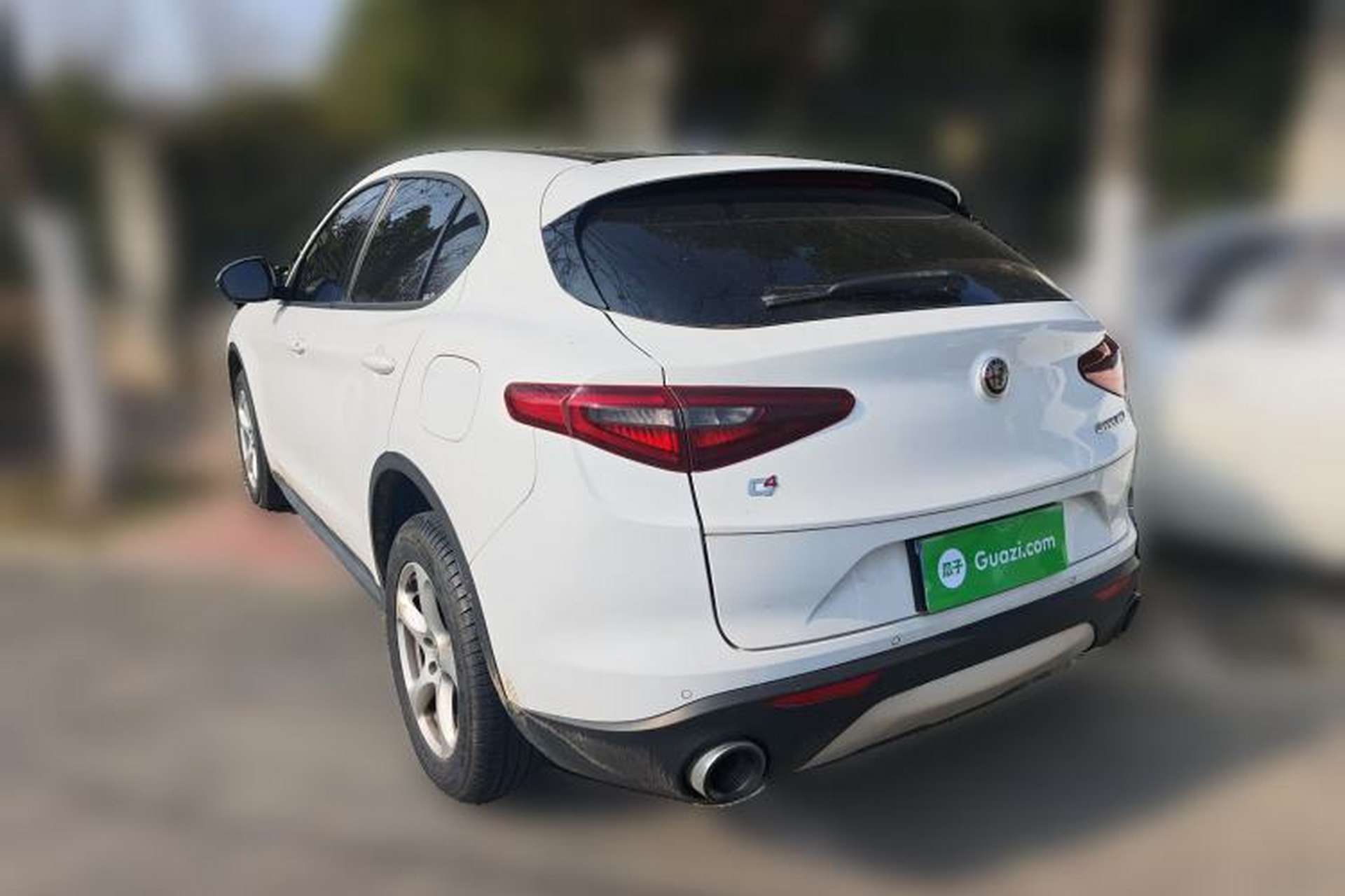 Used Alfa Romeo Stelvio 2017 2.0T 200HP Elite Edition Rear Left 45 Deg