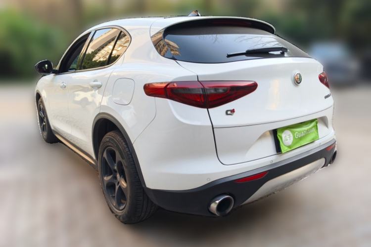 Used Alfa Romeo Stelvio 2017 2.0T 200HP Elite Edition Rear Left 45 Deg