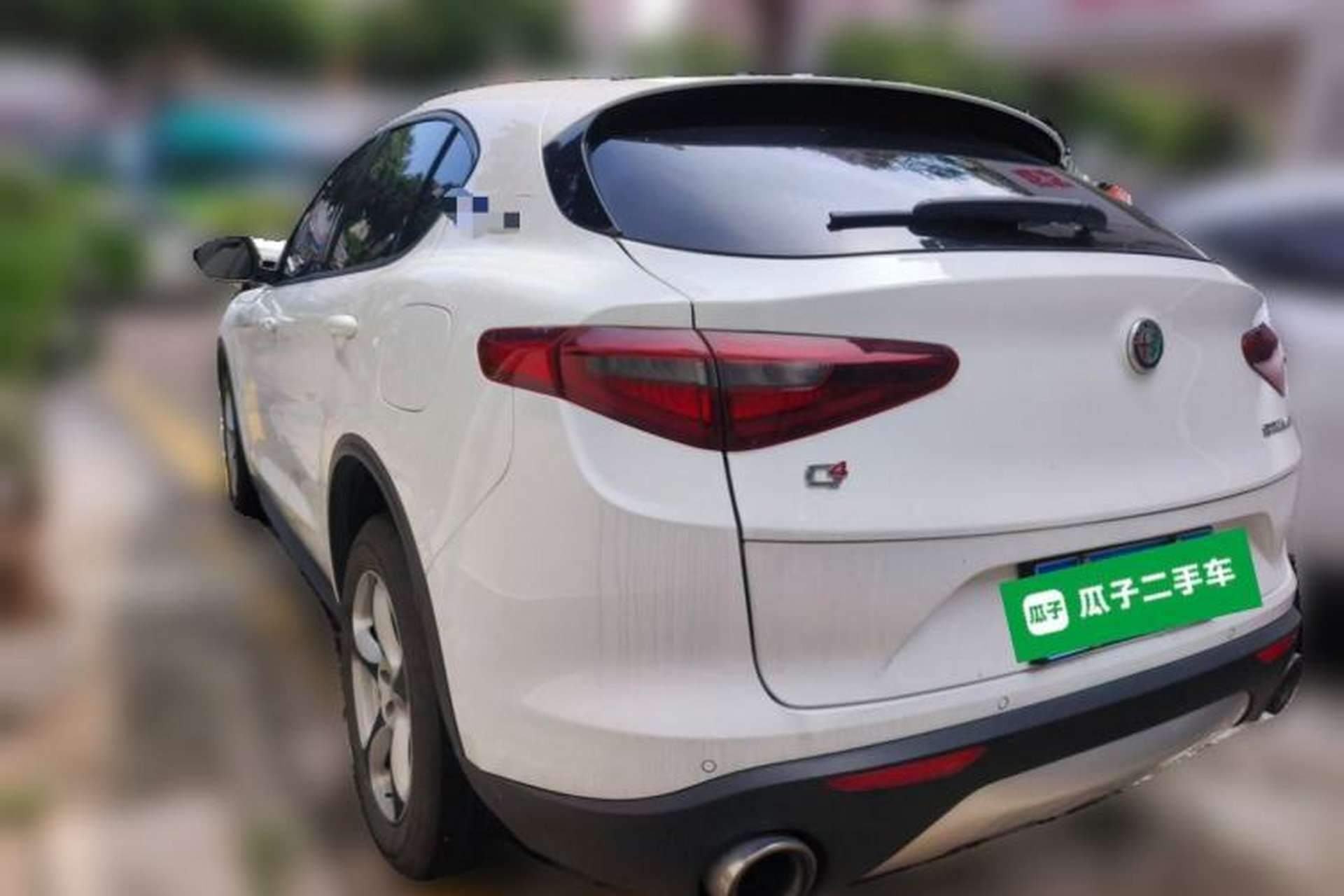 Used Alfa Romeo Stelvio 2017 2.0T 200HP Elite Edition Rear Left 45 Deg