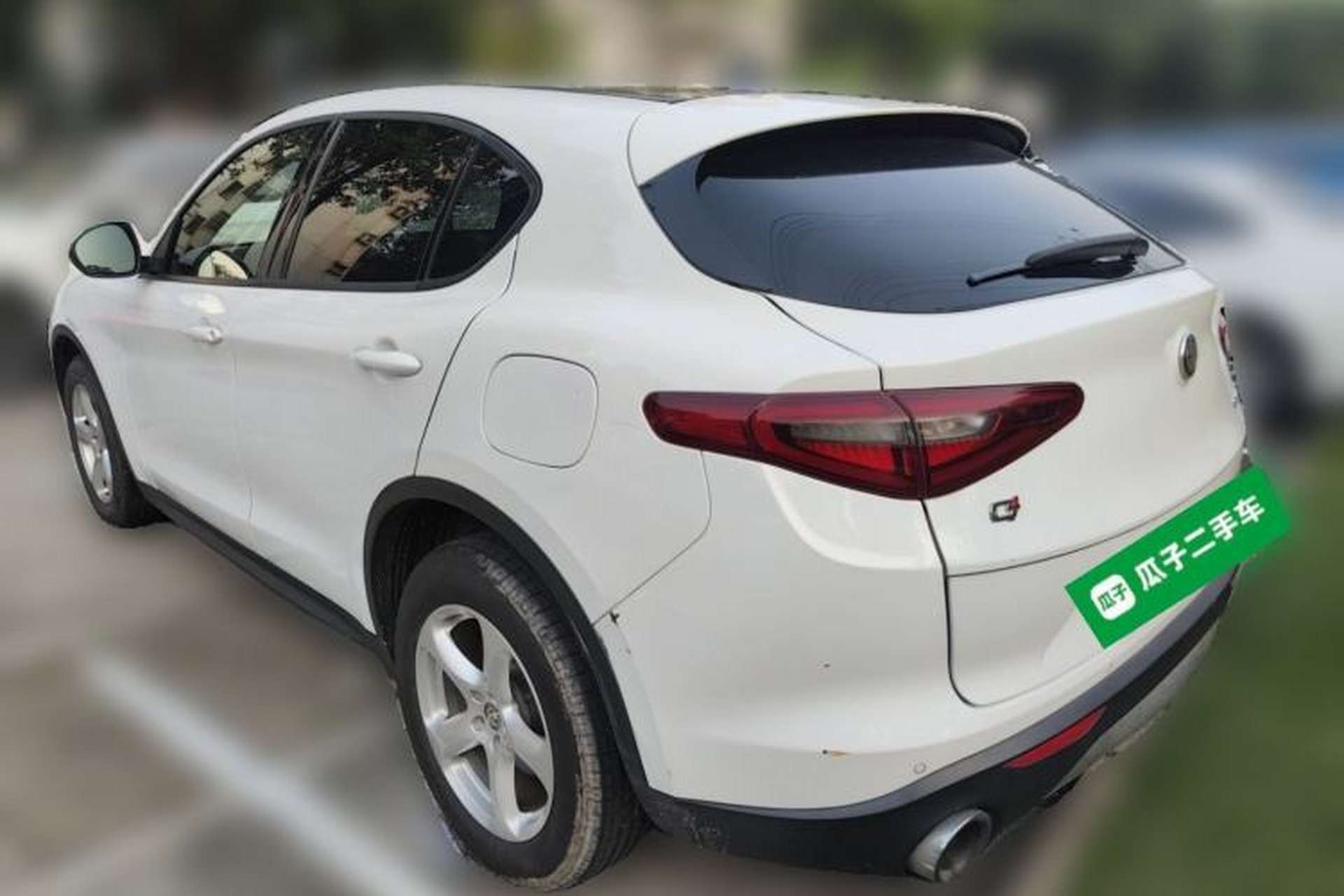 Used Alfa Romeo Stelvio 2017 2.0T 200HP Elite Edition Rear Left 45 Deg