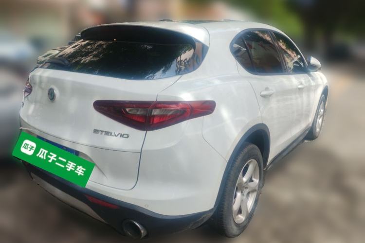 Used Alfa Romeo Stelvio 2017 2.0T 200HP Elite Edition Rear Right 45 Deg