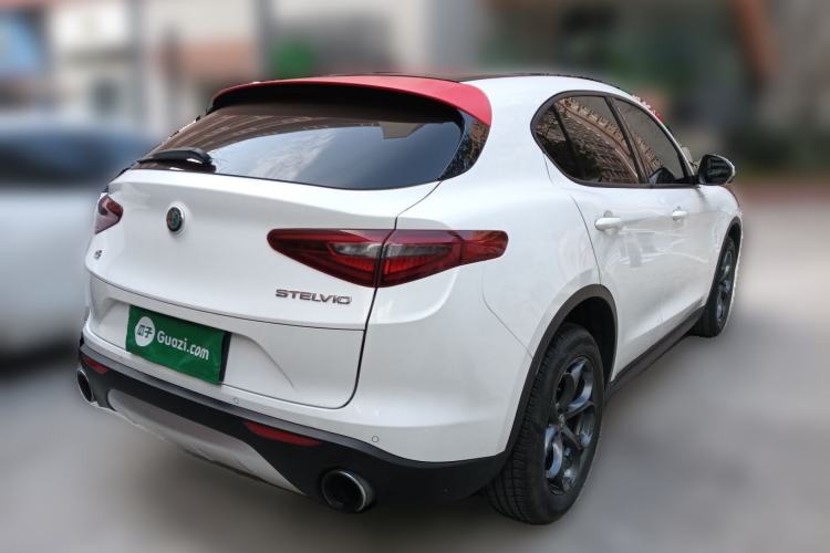 Used Alfa Romeo Stelvio 2017 2.0T 200HP Elite Edition Rear Right 45 Deg