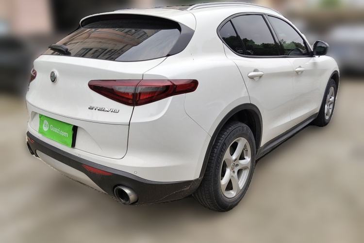 Used Alfa Romeo Stelvio 2017 2.0T 200HP Elite Edition Rear Right 45 Deg