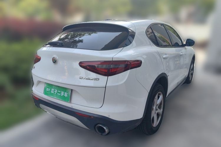 Used Alfa Romeo Stelvio 2017 2.0T 200HP Elite Edition Rear Right 45 Deg