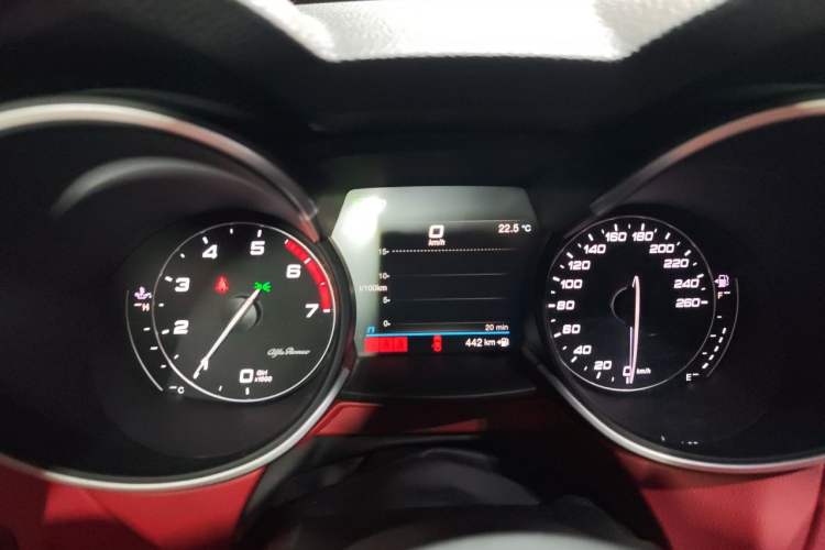 Used Alfa Romeo Stelvio 2019 2.0T 280HP Luxury Edition Instrument Cluster