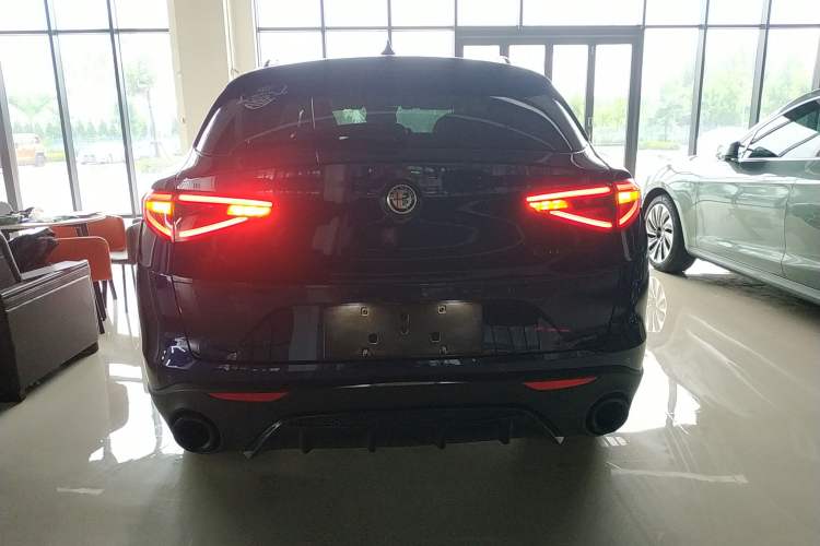 Used Alfa Romeo Stelvio 2019 2.0T 280HP Black Package Limited Edition Rear