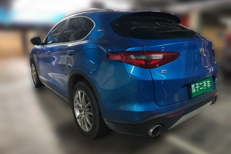 Used Alfa Romeo Stelvio 2019 2.0T 280HP Luxury Edition Rear Left 45 Deg