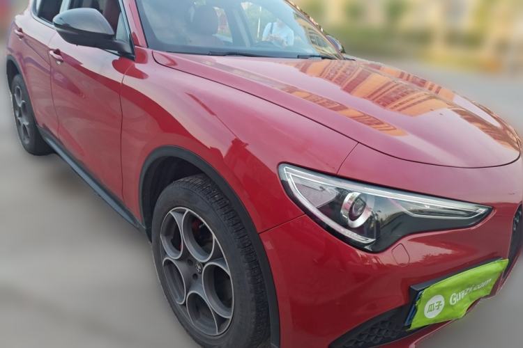 Used Alfa Romeo Stelvio 2019 2.0T 280HP Black Package Limited Edition Front Right 45 Deg