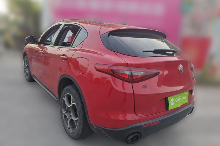 Used Alfa Romeo Stelvio 2019 2.0T 280HP Black Package Limited Edition Rear Left 45 Deg