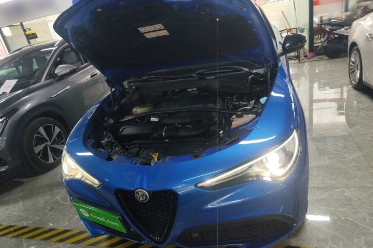 Used Alfa Romeo Stelvio 2020 2.0T 280HP Luxury Edition Engine Bay