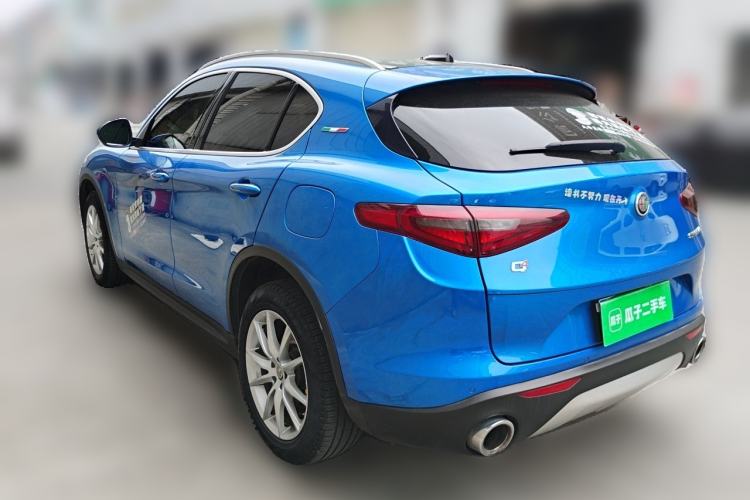 Used Alfa Romeo Stelvio 2020 2.0T 280HP Luxury Edition Rear Left 45 Deg