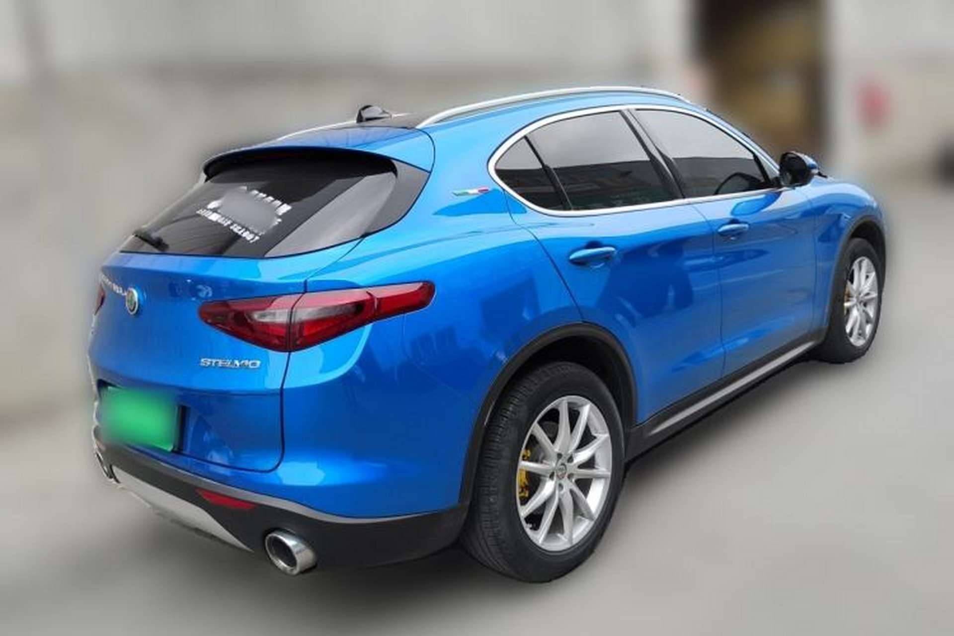 Used Alfa Romeo Stelvio 2020 2.0T 280HP Luxury Edition Rear Right 45 Deg