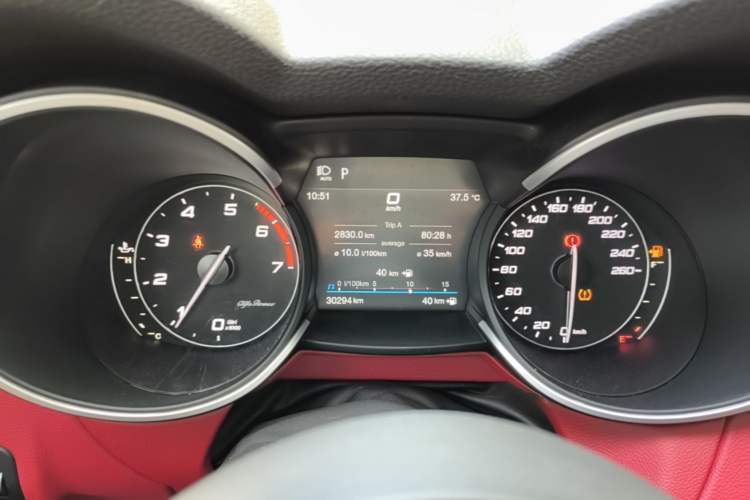 Used Alfa Romeo Stelvio 2020 2.0T 280HP Luxury Edition Instrument Cluster