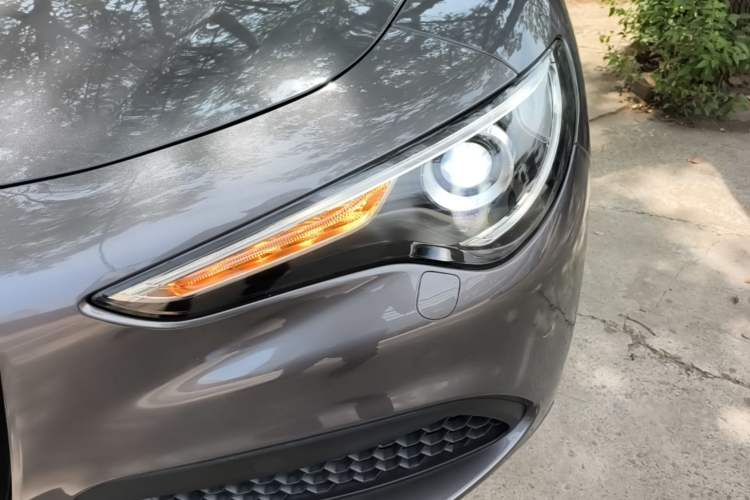 Used Alfa Romeo Stelvio 2020 2.0T 280HP Luxury Edition Left Front Headlight