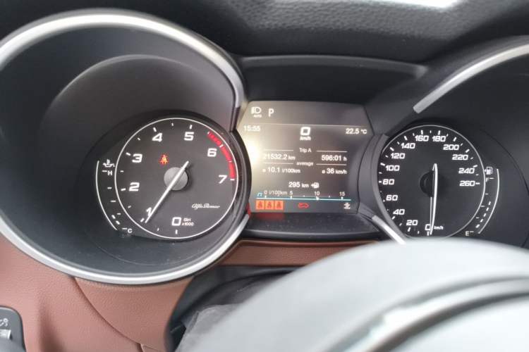Used Alfa Romeo Stelvio 2020 2.0T 280HP Luxury Edition Instrument Cluster