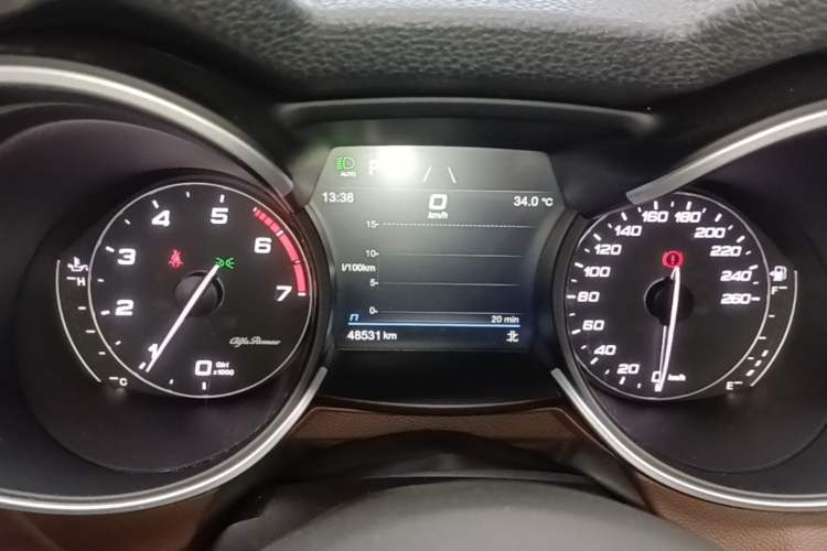 Used Alfa Romeo Stelvio 2020 2.0T 280HP Luxury Edition Instrument Cluster