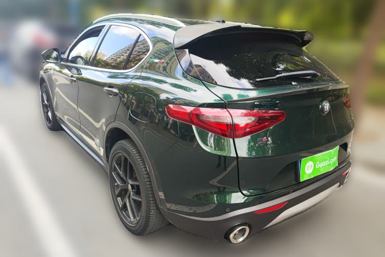 Used Alfa Romeo Stelvio 2020 2.0T 280HP Luxury Edition Rear Left 45 Deg