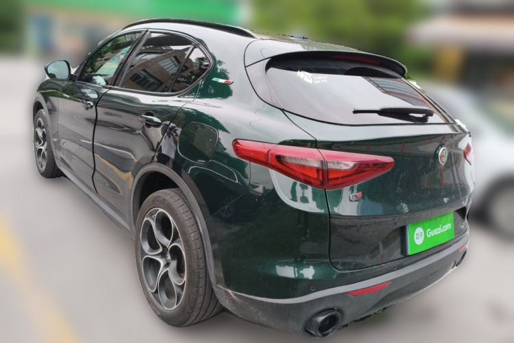 Used Alfa Romeo Stelvio 2020 2.0T 280HP Luxury Edition Rear Left 45 Deg